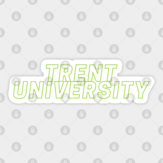 Trent University Sticker by stickersbyjori